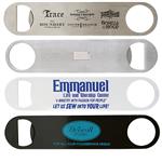 HST71120M Paddle Style Bottle Opener With Magnet And Custom Imprint